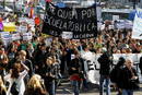 Protesta contra los recortes en educaci&oacute;n