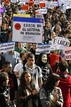Protesta contra los recortes en educaci&oacute;n