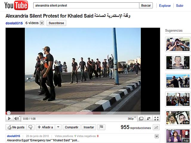 Las im&aacute;genes de las protestas en Egipto dan la vuelta al mundo gracias a las redes sociales