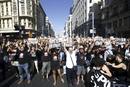 Protesta de empleados p&uacute;blicos del Ayuntamiento