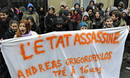 Protestas ante al consulado griego de Par&iacute;s