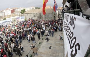 Ver v&iacute;deo  'Protestas en Baiona y Bermeo para pedir la liberaci&oacute;n de los pescadores'