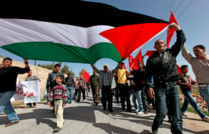 Ver v&iacute;deo  'Protestas en Cisjordania por el muro de seguridad levantado por Israel'