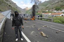 Huelga de mineros en Le&oacute;n y Asturias