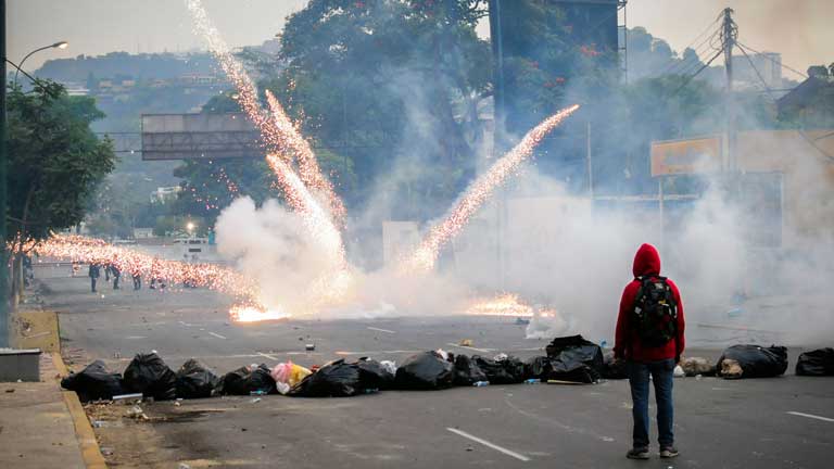 La díficil situación económica de Venezuela acentúa las protestas