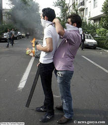 Manifestaciones en Ir&aacute;n