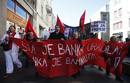 Protesters take part in the 