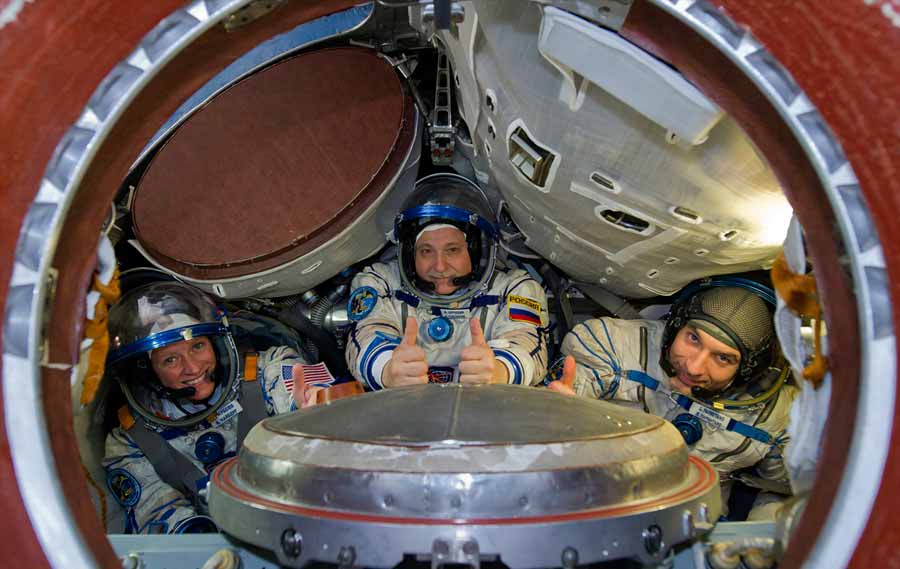 Los próximos astronautas de la Estación Espacial Internacional