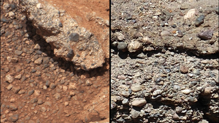 El robot 'Curiosity' halla pruebas de que Marte albergó agua gracias