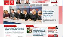 La web del PSOE aguanta por el momento el ciberataque contra la Ley Sinde