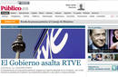 Portada de P&uacute;blico sobre el cambio en la elecci&oacute;n del presiente de RTVE anunciado por el Gobierno.