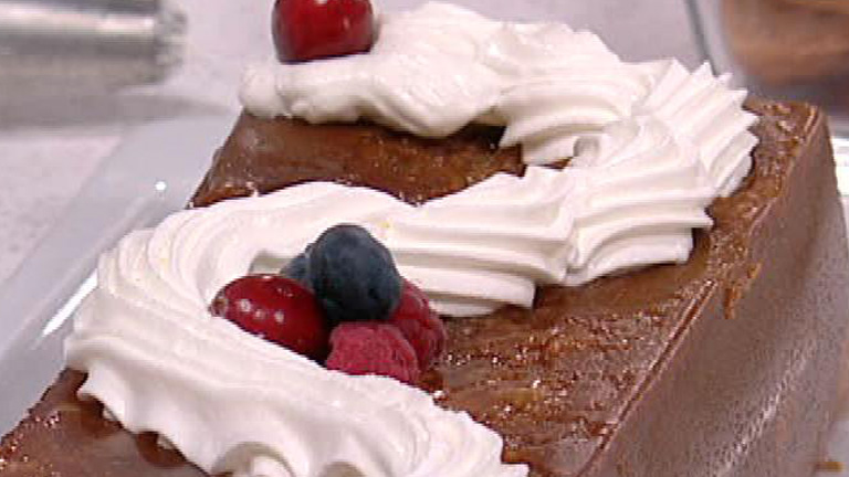 Saber Cocinar - Postre - Puding de caf&eacute; y caramelo