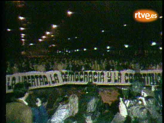 El pueblo con la democracia el 24-F de 1981