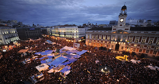 Acampada Sol Movimiento 15M