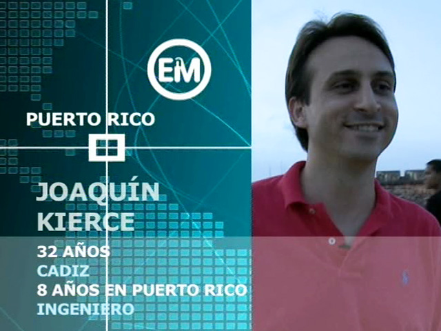 Espa&ntilde;oles en el mundo - Puerto Rico - Joaqu&iacute;n