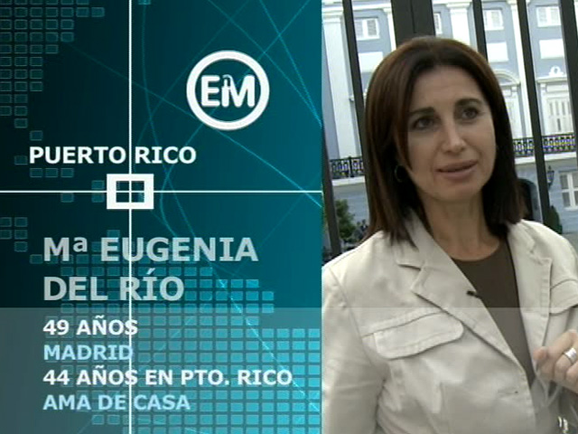 Espa&ntilde;oles en el mundo - Puerto Rico - Maria Eugenia