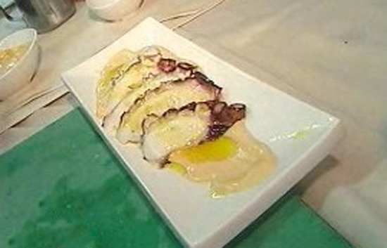 Espa&ntilde;a Directo - Pulpo crujiente con patatas