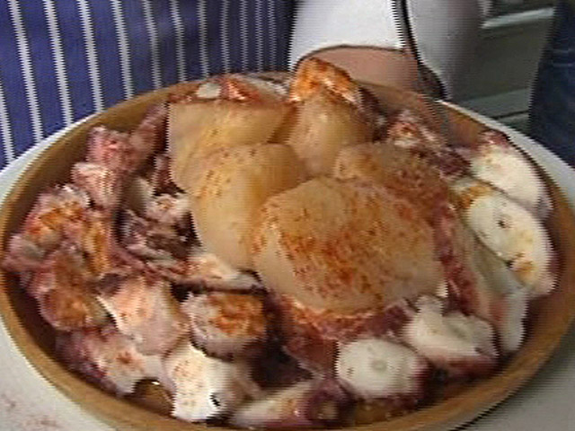 Espa&ntilde;a Directo - Pulpo a feira y a la brasa