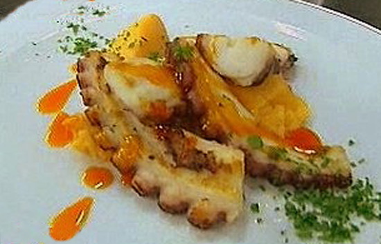 Espa&ntilde;a Directo - Pulpo a la parrilla