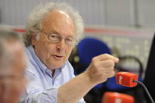 Eduard Punset, en el estudio de RNE
