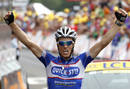 El franc&eacute;s Sylvain Chavanel fue protagonista con su combatividad, premiada con el triunfo en la s&eacute;ptima etapa, con meta en Station des Rousses.