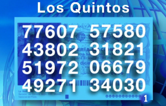 Los quintos premios llegan a todos los rincones de Espa�a
