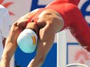 Ir al Video&nbsp;Rafa Mu&ntilde;oz se codea con Phelps