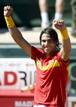 Nadal celebra la clasificaci&oacute;n de la primera eliminatoria de la fase mundial de la Copa Davis.