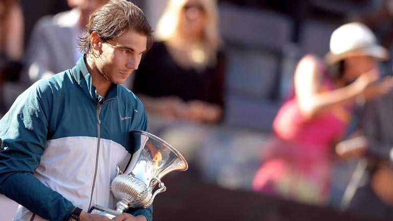 Rafa Nadal, emperador en Roma