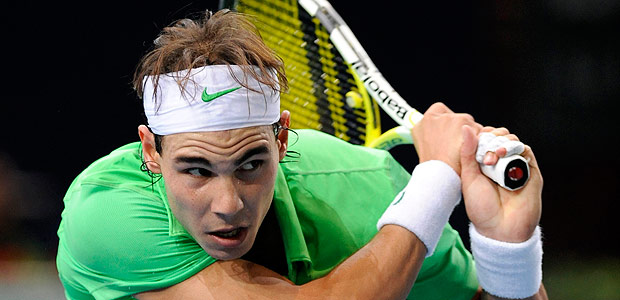 Rafa Nadal, en el Masters de Par&iacute;s.