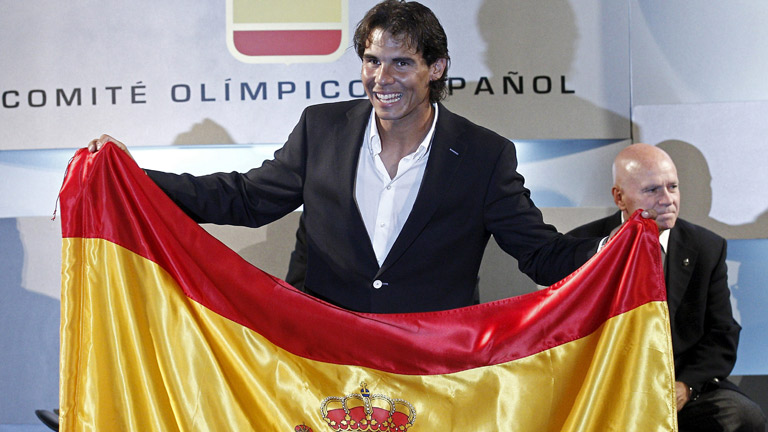 Rafa Nadal renuncia a Londres 2012 al no haberse recuperarse de su lesi&oacute;n