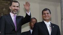 Ir al Video&nbsp;Rafael Correa asume la presidencia de Ecuador por tercera vez