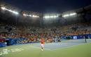 Rafael Nadal y Lleyton Hewitt durante el partido de segunda ronda de tenis disputado en el Centro de Tenis de Pek&iacute;n.
