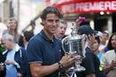 Nadal, toda una leyenda del deporte a sus 24 a&ntilde;os, en Times Square
