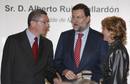Rajoy, Aguirre y Gallard&oacute;n, en una foto de archivo