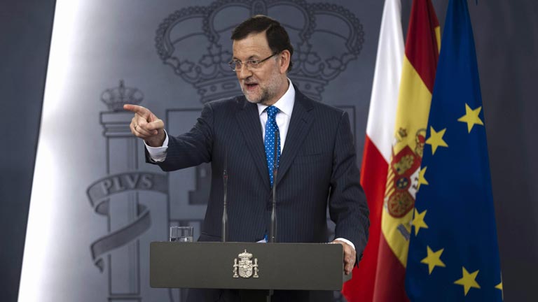  Rajoy asegura que el Estado de derecho no se somete a chantaje en el caso Bárcenas