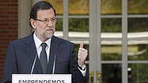 Ir al Video&nbsp;Rajoy, a la banca: "Espero que el que tenga que dar cr&eacute;dito est&eacute; a la altura de las circunstancias"