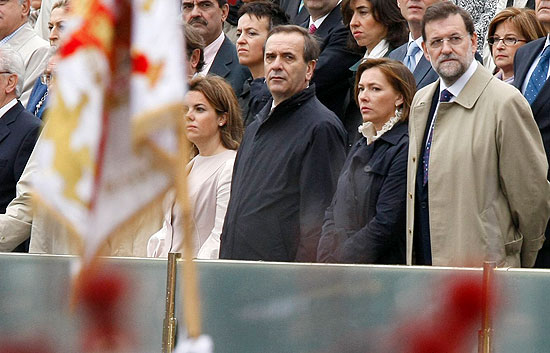 2008 - Rajoy y el "co&ntilde;azo" del Desfile