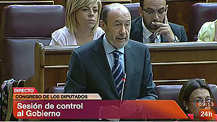 Ver v&iacute;deo  'Rajoy defiende su plan contra la herencia del PSOE y augura frutos en breve'