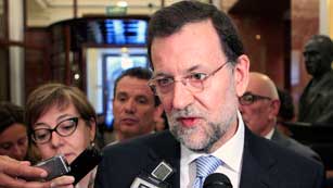 Ver v&iacute;deo  'Rajoy insta a la Uni&oacute;n Europea por la defensa del euro y la solvencia de las deudas soberanas'