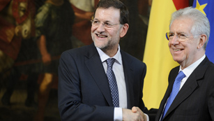 Ver v&iacute;deo  'Rajoy y Monti piden por el est&iacute;mulo de la econom&iacute;a en el pr&oacute;ximo Consejo Europeo'