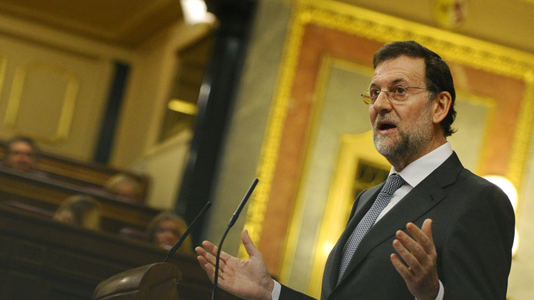 Rajoy recrimina a Rubalcaba que use la conversaci&oacute;n privada sobre la "huelga" y le dice que &eacute;l nunca usar&iacute;a el sms que apareci&oacute; en la prensa