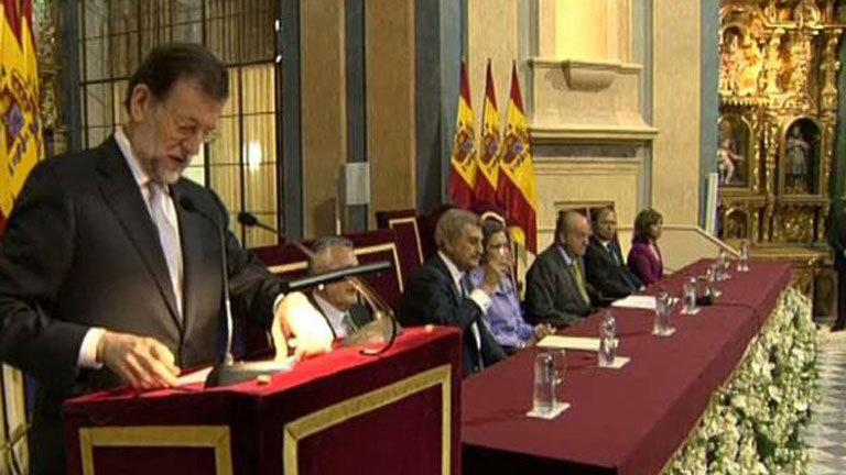 Rajoy recuerda el car&aacute;cter "reformista" de hace 200 a&ntilde;os
