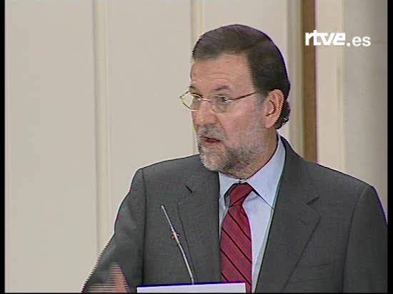 Rajoy se refiere a la reuni&oacute;n de Zapatero e Ibarretxe