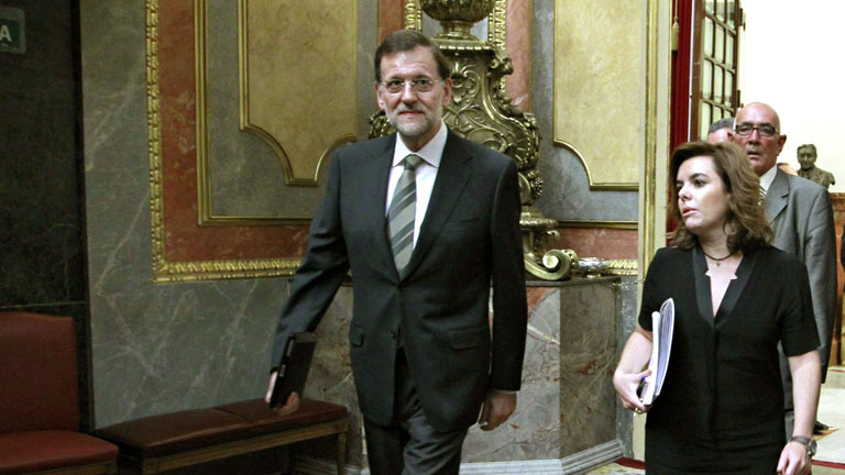 Rajoy se re&uacute;ne con los barones del PP para buscar unidad ante los ajustes