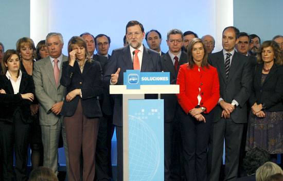 Rajoy: "Esto no es una trama del PP, es una trama contra el PP"
