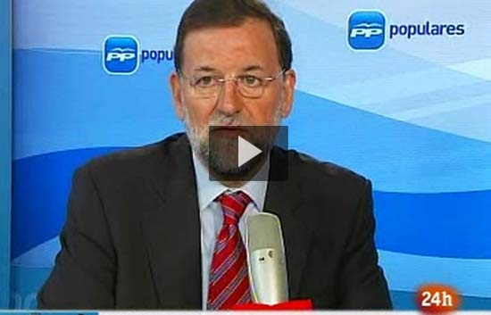 Rajoy pide al Gobierno pol&iacute;ticas activas contra el desempleo