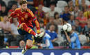 Ramos dispara un bal&oacute;n