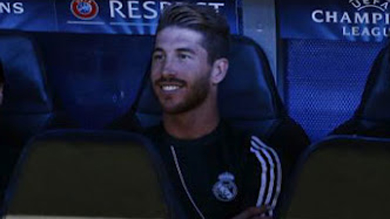 Ramos se qued&oacute; en el banquillo por replicar a Mourinho