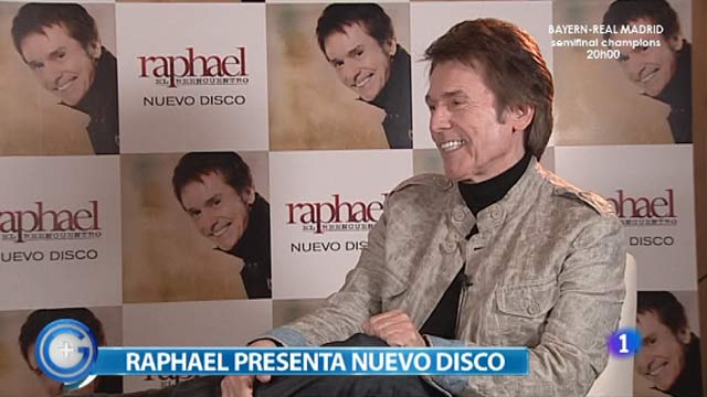 M&aacute;s Gente - Raphael presenta 'El reencuentro', su nuevo disco